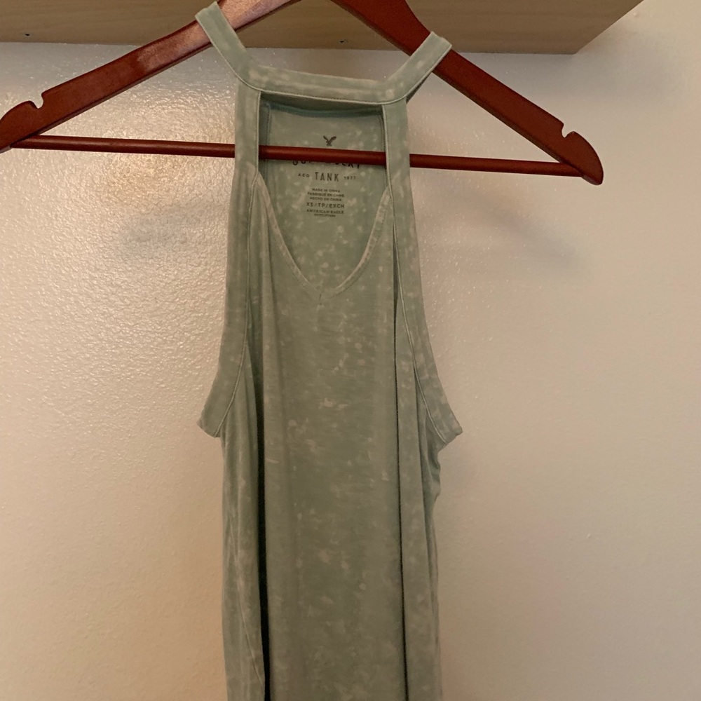 American eagle greenish tank top
